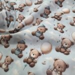 Popeline Bear Collecion – Azul - imagem 3