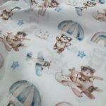 Popeline Bear Plane – Branco - imagem 3