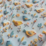 Popeline Digital 3D – Birds - imagem 3