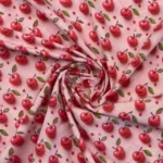 Popeline Digital 3D – Cerejas - imagem 2