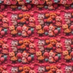 Popeline Digital 3D – Gatinhos