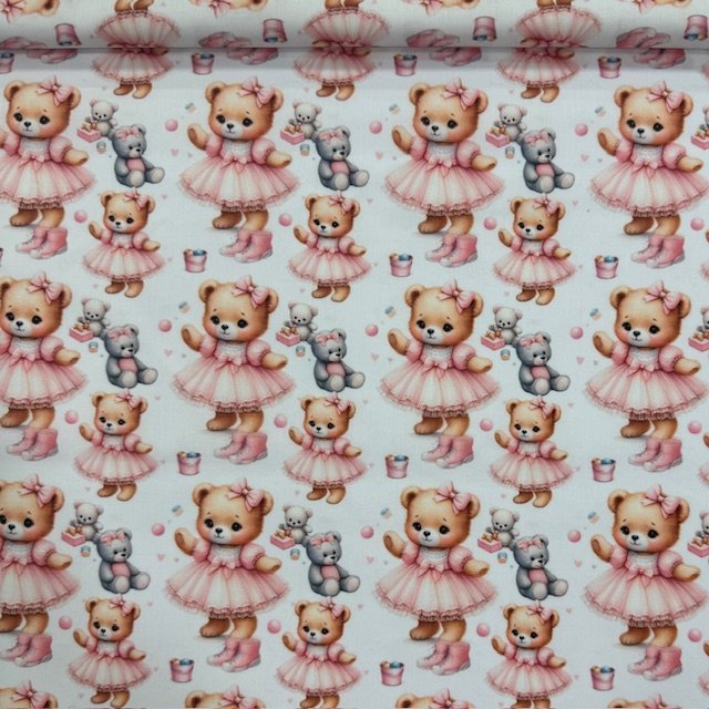 Popeline Bear Collecion – Branco
