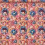 Popeline Digital 3D – Dolls