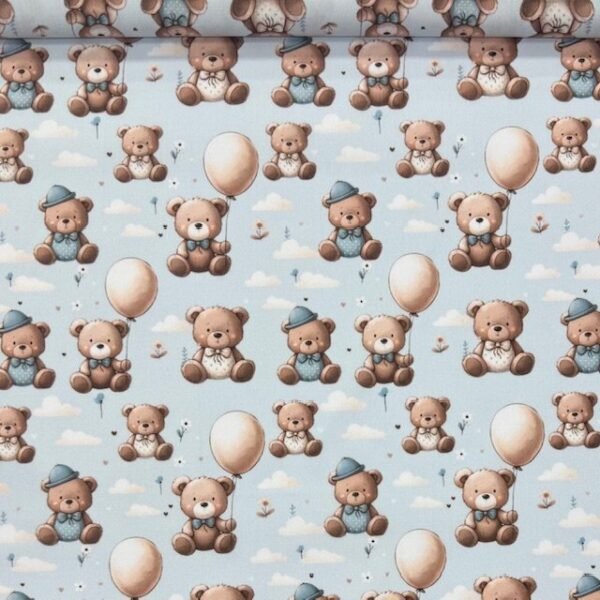 Popeline Bear Collecion – Azul