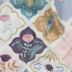 Popeline Digital Pássaros e Flores – Branco - imagem 3