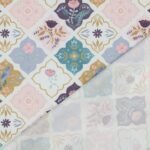 Popeline Digital Pássaros e Flores – Branco - imagem 4