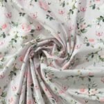 Popeline Rose Butterfly by Ana Lobo – Rosa - imagem 2