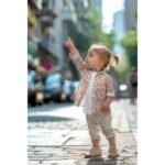 Popeline Digital Flowers – Azul / Roxo - imagem 6