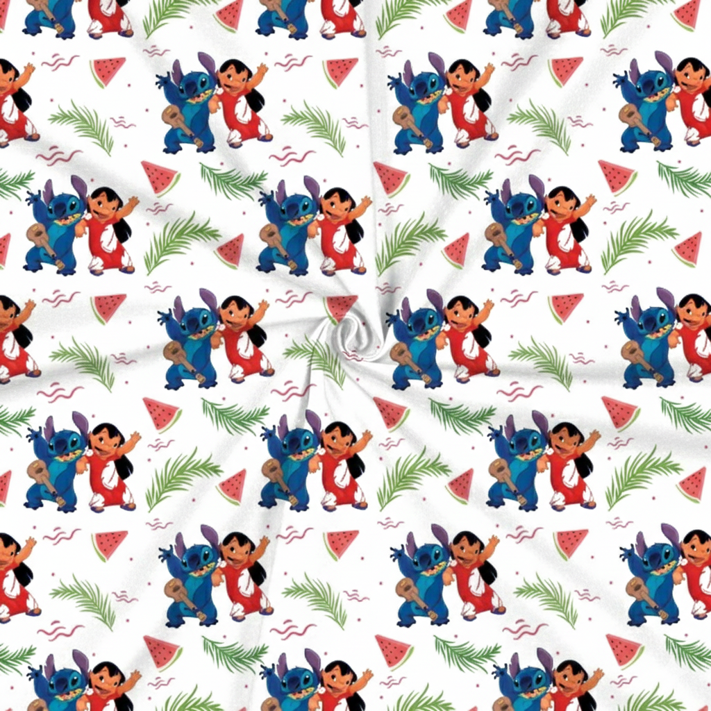 Popeline Disney Stitch