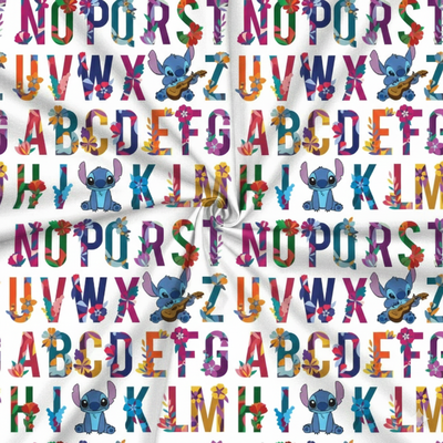 Popeline Disney Stitch