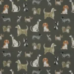 Popeline Dogs – Verde