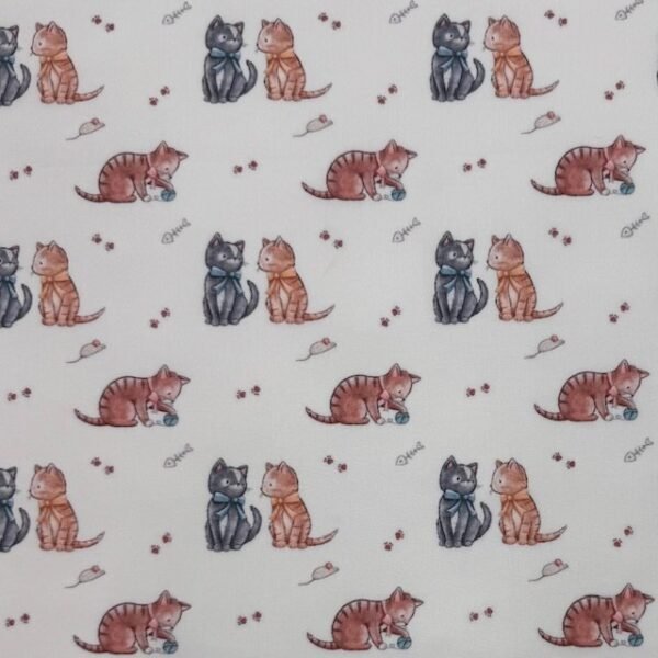 Popeline Cats and Mouse