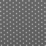 Popeline Estrelas – Cinzento