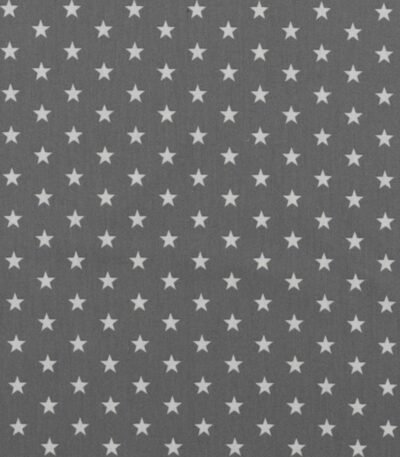 Popeline Estrelas – Cinzento