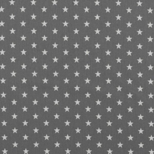 Popeline Estrelas – Cinzento