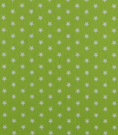 Popeline Estrelas – Verde Lima