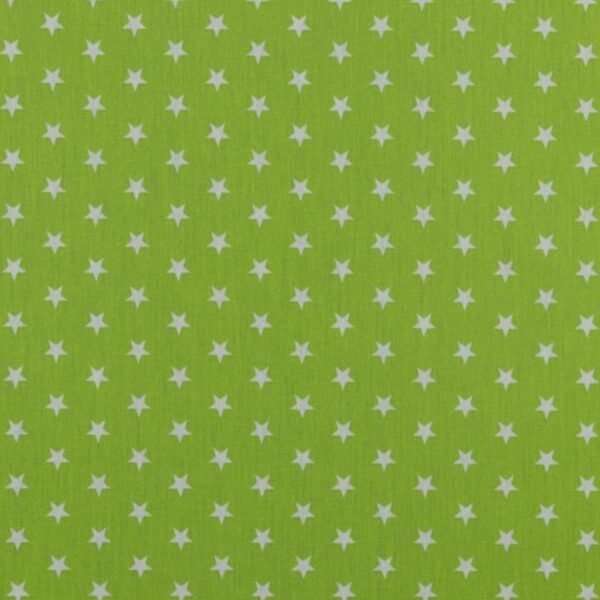Popeline Estrelas – Verde Lima
