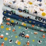 Popeline Farm Life – Azul Jeans - imagem 3