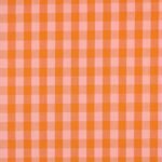 Popeline Fio Tinto Xadrez – Laranja/Salmão - imagem 2