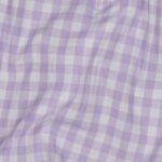 Popeline Fio Tinto Xadrez – Lilás e Branco 9 mm - Image 3