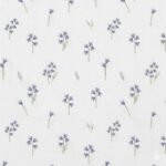 Popeline Flores - Branco