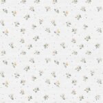 Popeline Flores - Branco