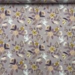 Popeline Flower Bird – Lilás