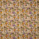 Popeline Flower Fest – Branco / Lilás