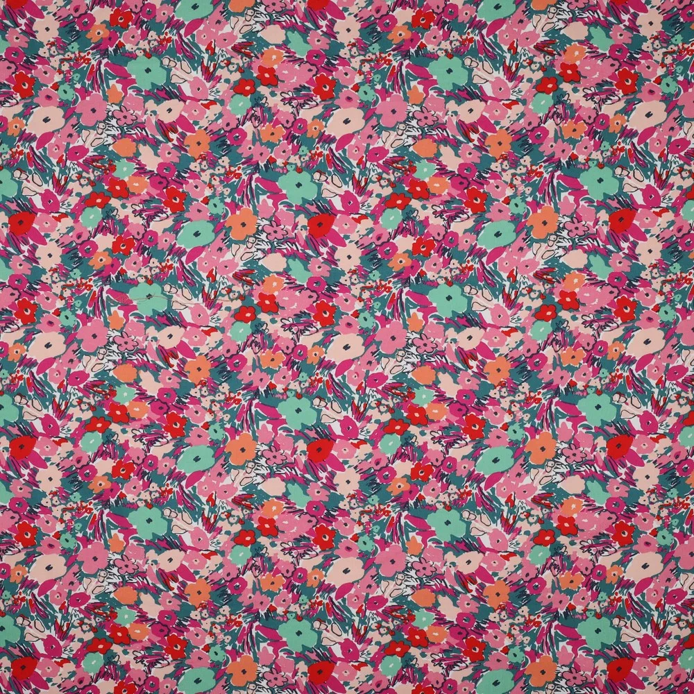 Popeline Flower Fest – Safira