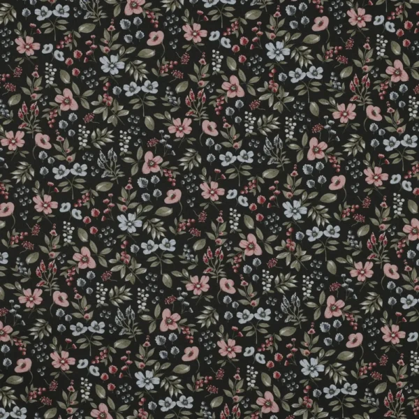 Popeline Flower – Verde