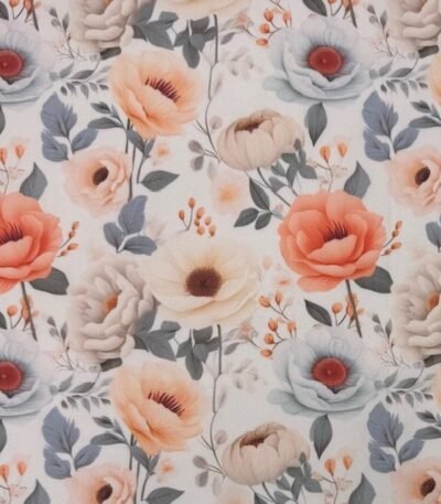 Popeline Flowers Collection