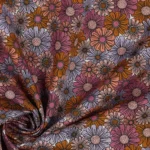 Popeline Flowers – Lilás - imagem 3