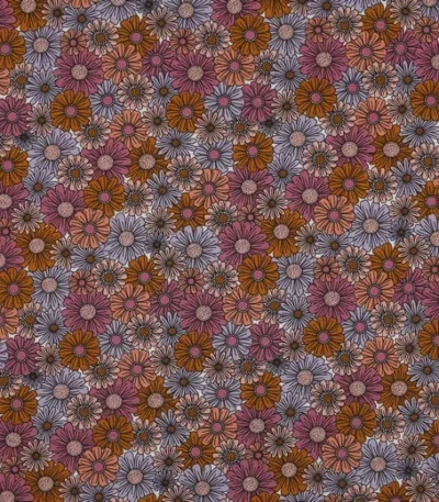 Popeline Flowers – Lilás
