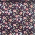 Popeline Flowers – Roxo