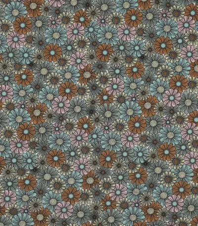 Popeline Flowers – Verde