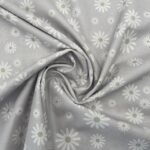 Popeline Flowery – Cinza - imagem 2