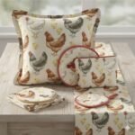 Popeline Galinhas - Cru - Image 3