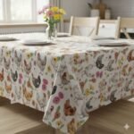 Popeline Galinhas - Branco - Image 3