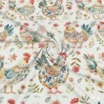 Popeline Galinhas - Branco - Image 2