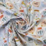 Popeline Globo de Neve – Branco - imagem 2