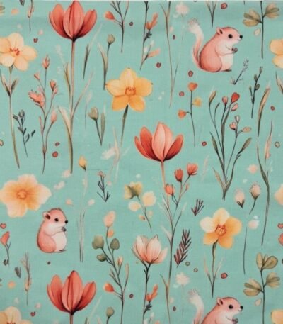 Popeline Happy Summer – Verde