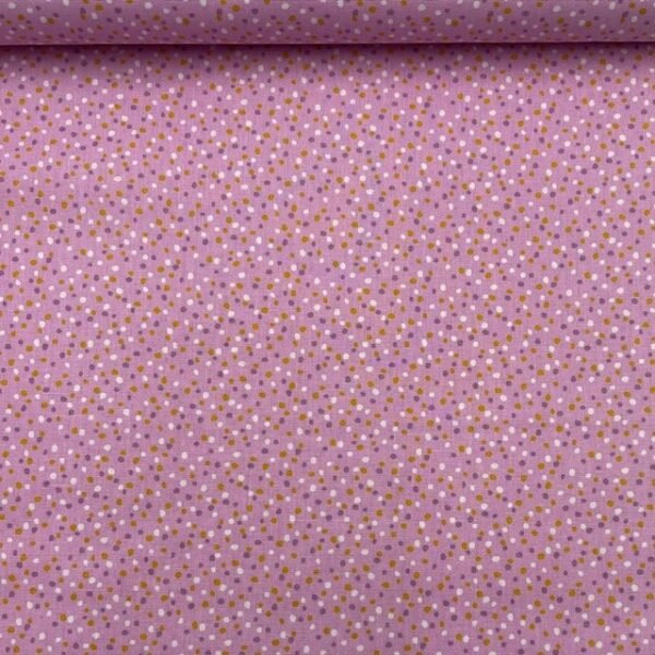 Popeline Little Dots – Rosa