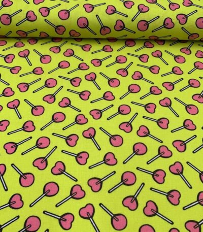 Popeline Lollipop – Amarelo