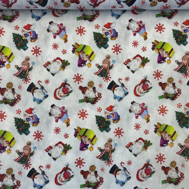 Popeline Natal – Happy Gnomo