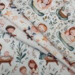 Tecido Popeline Natal Anjinho - imagem 2