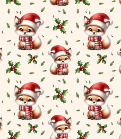 Tecido Popeline Natal Rapousa – Cru