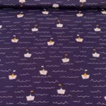 Popeline Navy Boat – Azul Marinho