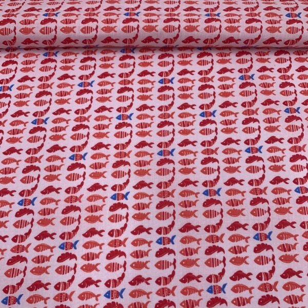 Popeline Ocean – Vermelho