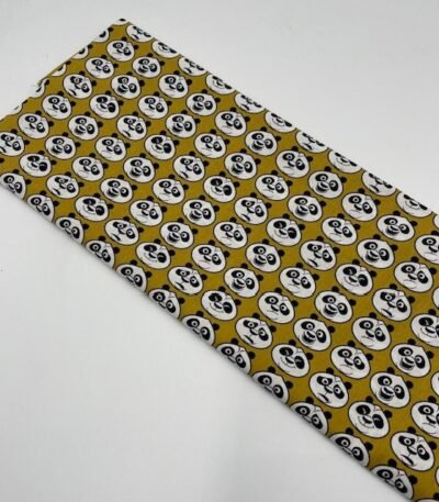 1 Peça de Popeline Panda c/ 5 mts – Amarelo