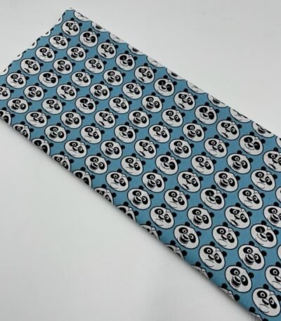 1 Peça de Popeline Panda c/ 5 mts – Azul